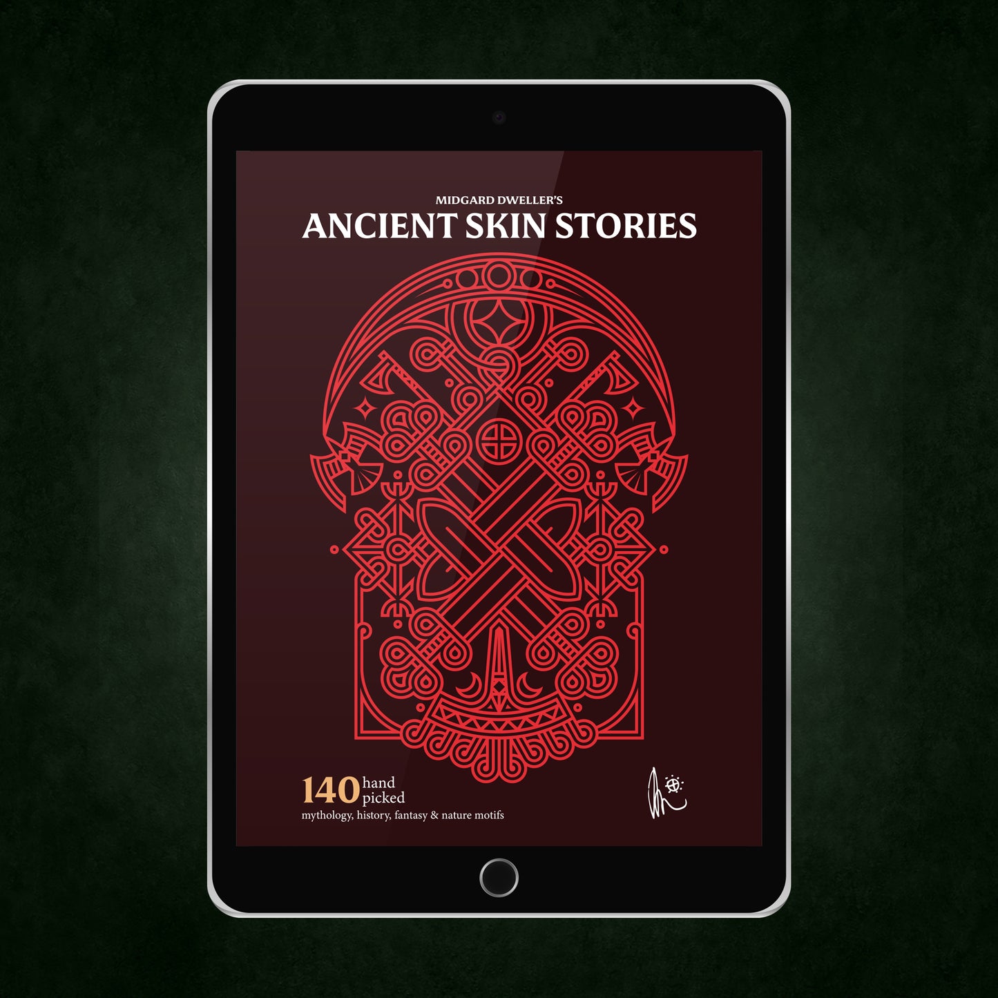 ANCIENT SKIN STORIES E-Book • 140 TATTOOS BY MIDGARD DWELLER