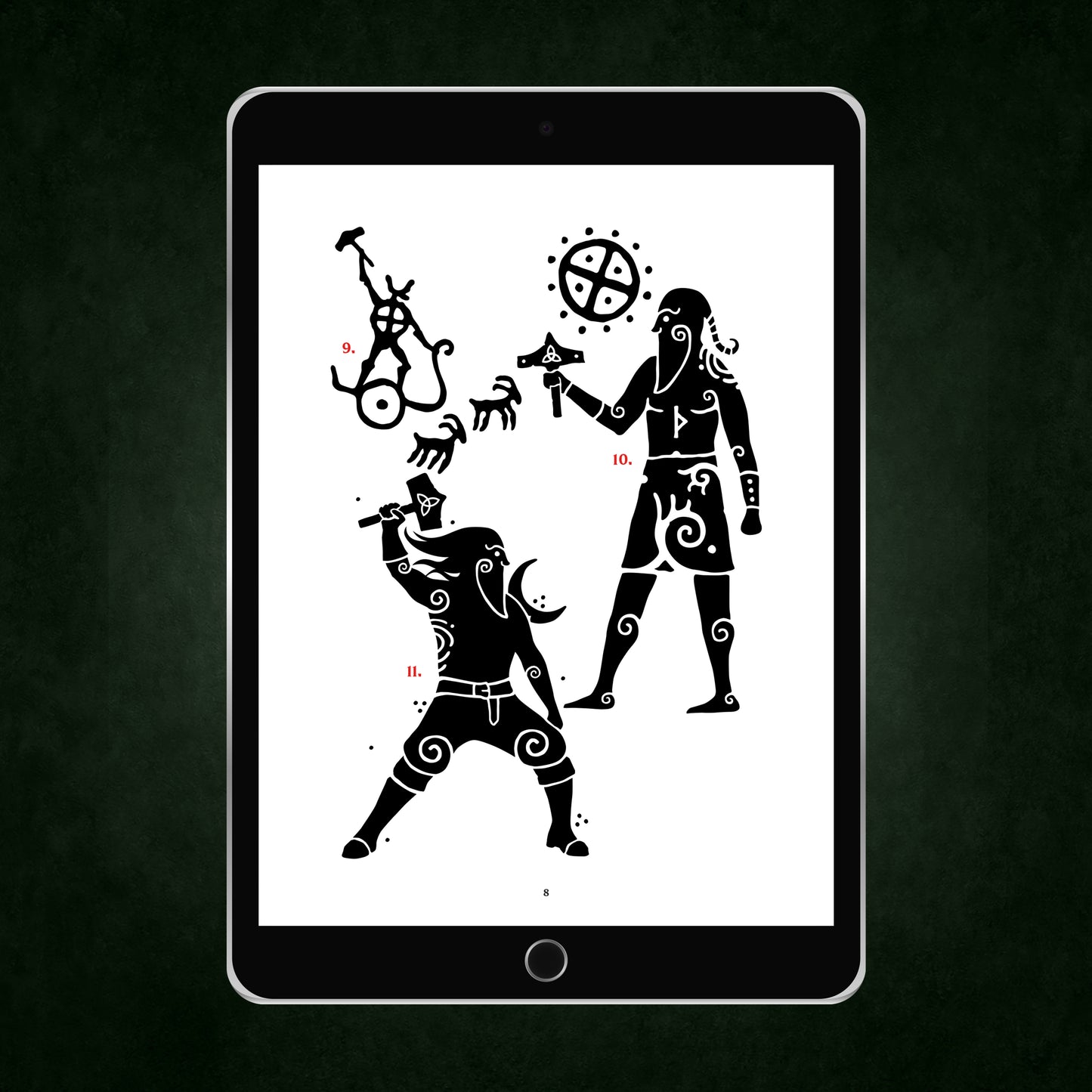 ANCIENT SKIN STORIES E-Book • 140 TATTOOS BY MIDGARD DWELLER