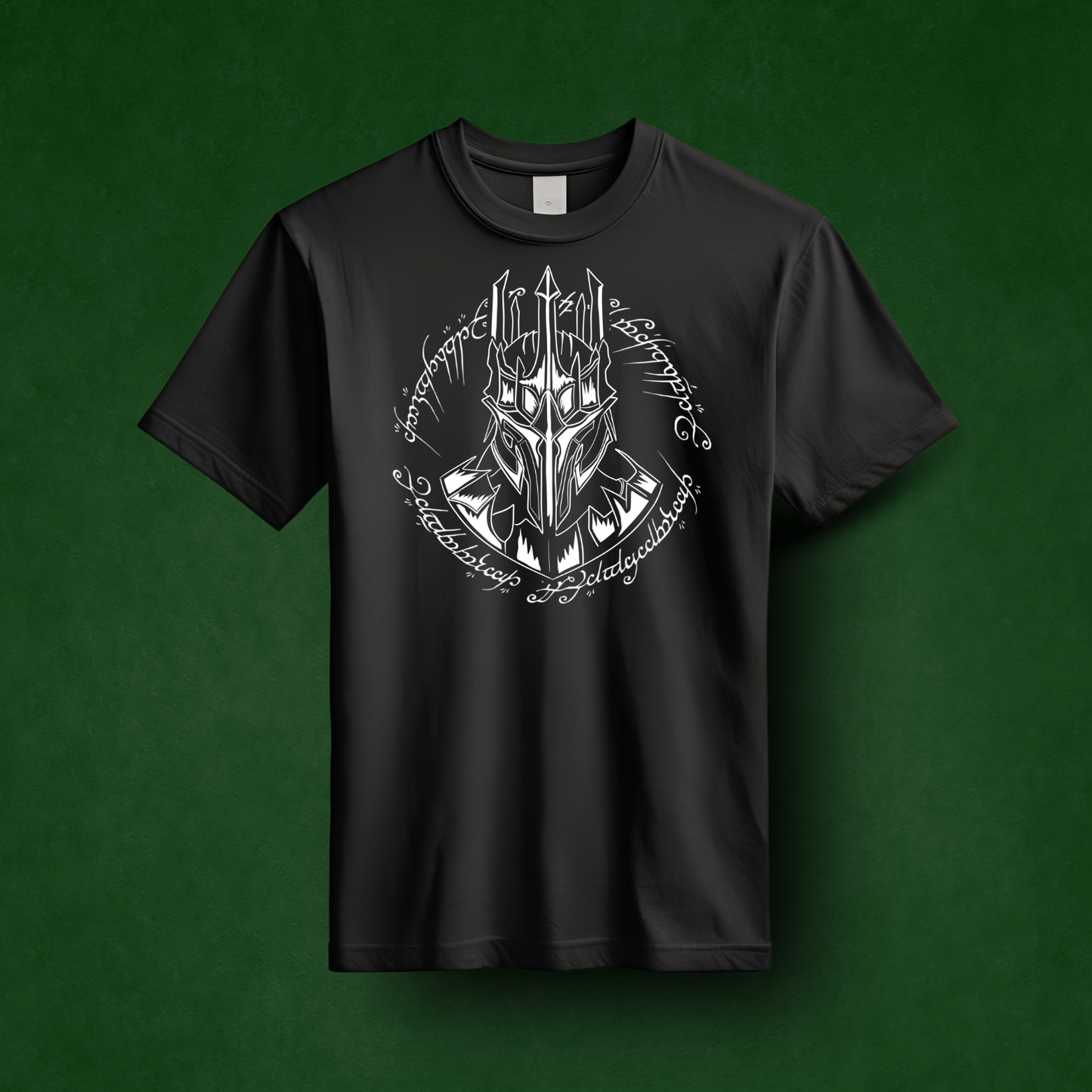 The Necromancer - Front & Back - Premium Heavy Tee