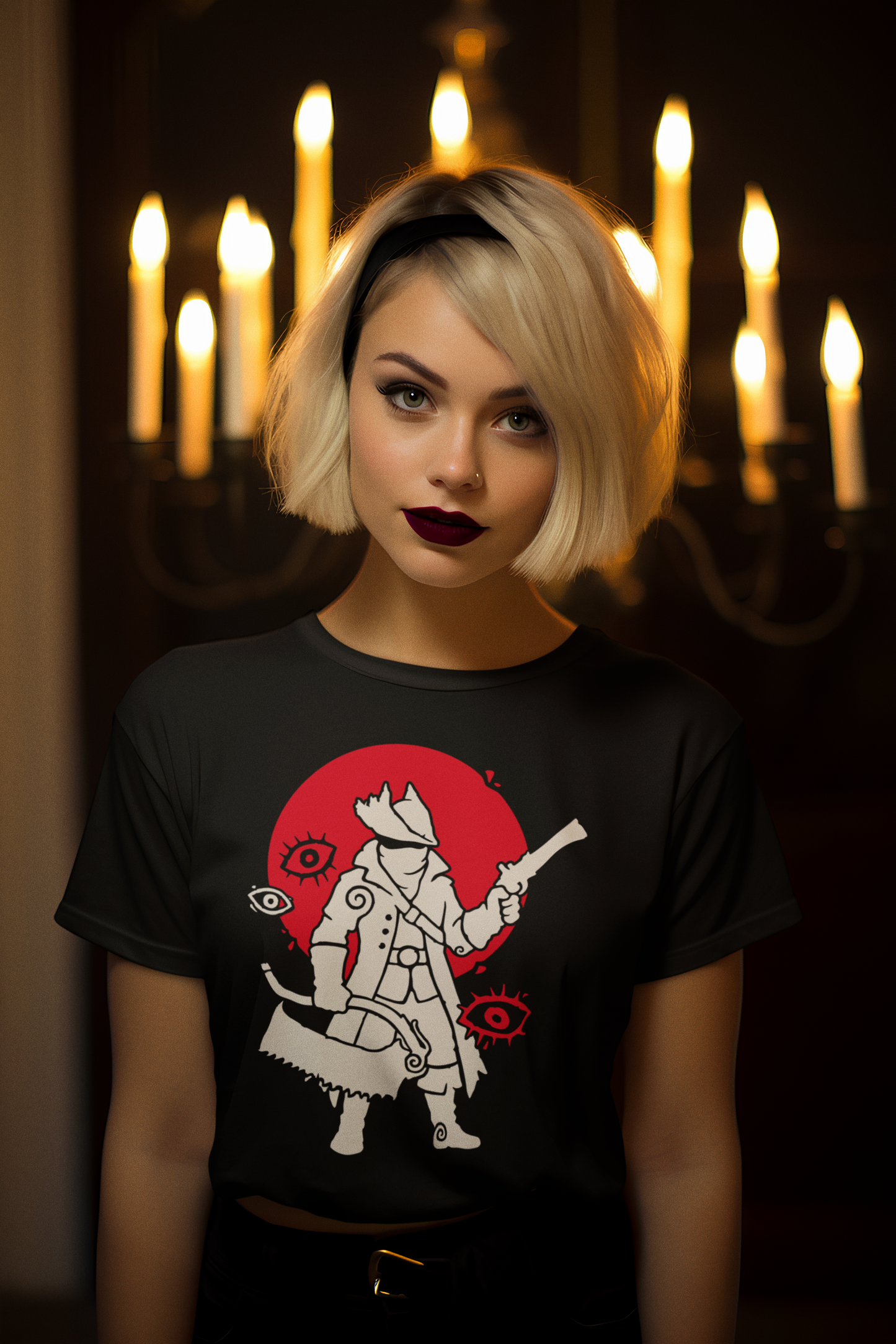 The Hunter - T-Shirt • By Midgard Dweller