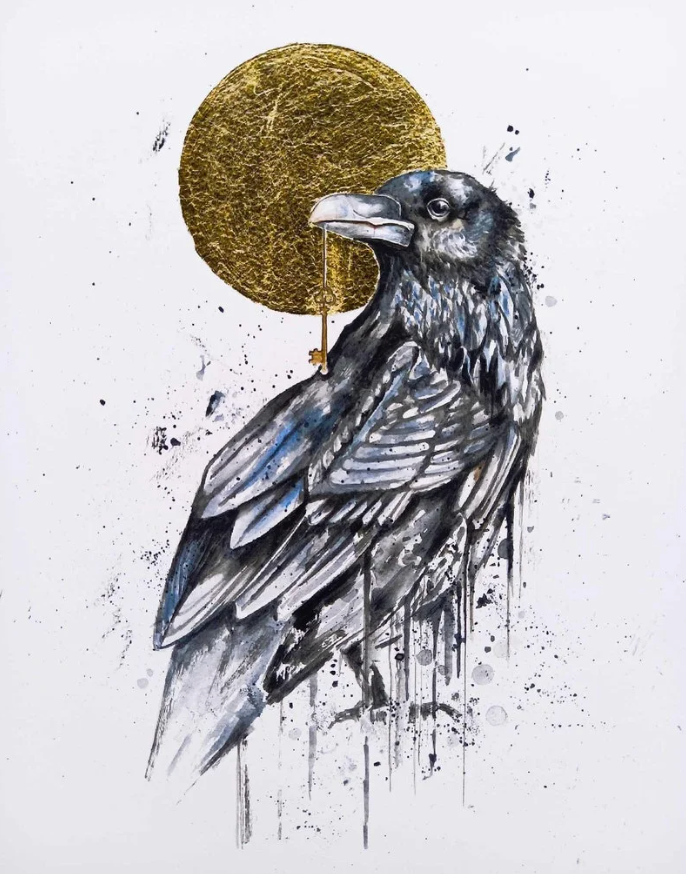 Key - Art Print • By Caleb Peregrine