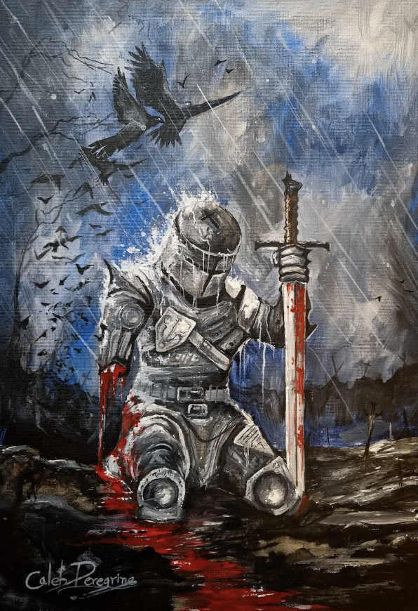 The Final Stand - Art Print • By Caleb Peregrine