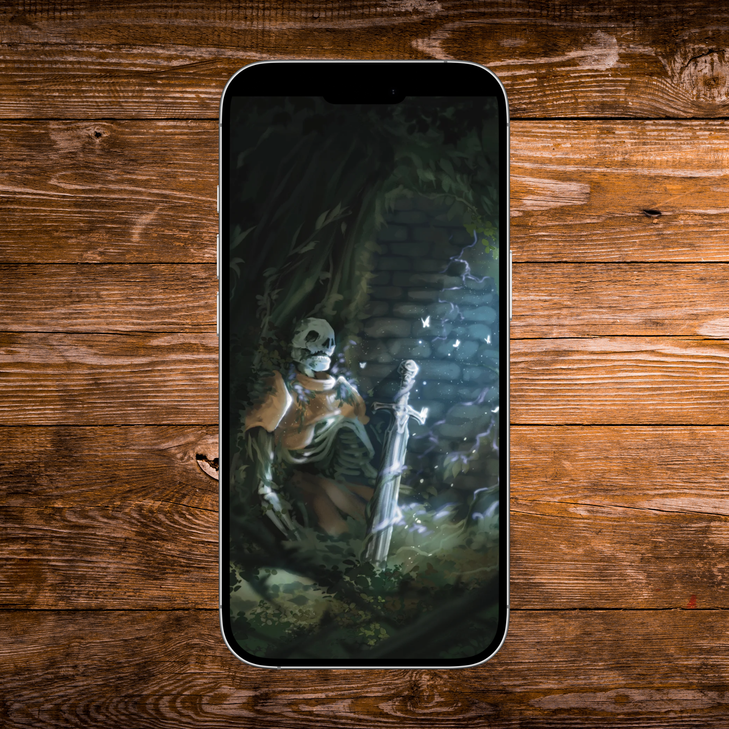 The Sword Of Divine Ruin (Moonlight) Phone Wallpaper - Digital Download
