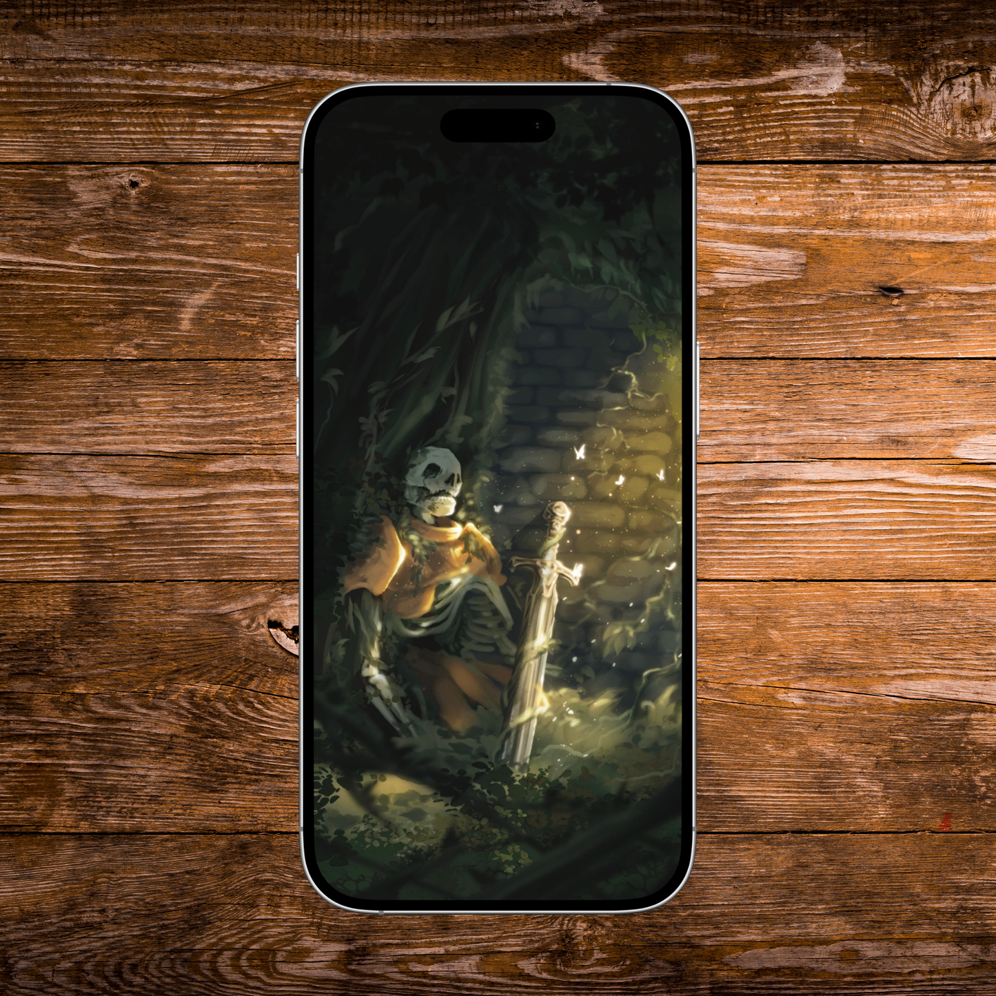 The Sword Of Divine Ruin (Sunlight) Phone Wallpaper - Digital Download