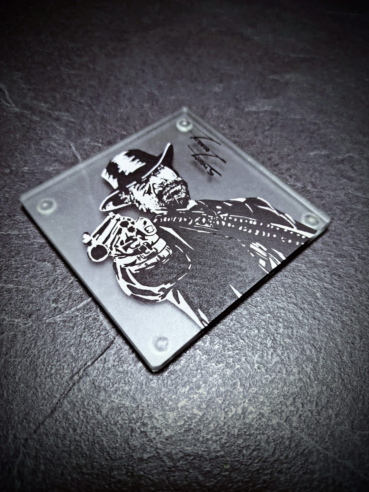 Painted Glass Coasters • By Prey Eagle Artistry