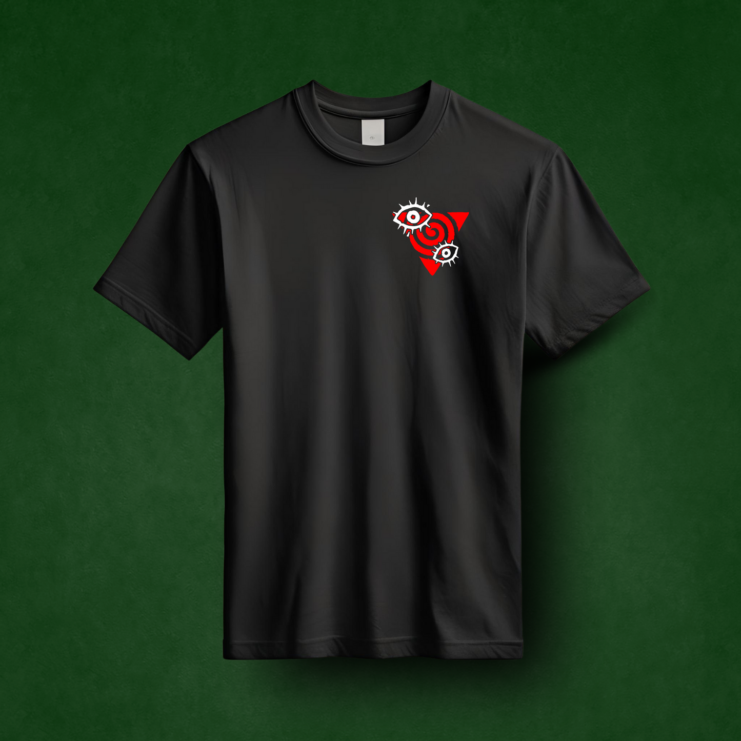 The Hunter - Front & Back - Premium Heavy Tee