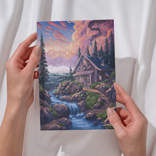 The Tavern Awakens - Art Print • By Webb The Undead